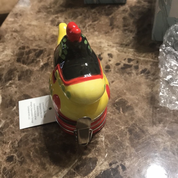 Contained Art Submarine Ceramic Container Jar New - Picture 12 of 13